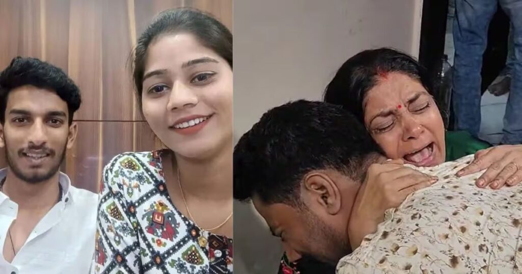 राजा रघुवंशी की मां से मिला सोनम का भाई गोविंद, फूट-फूट कर रोया, दोषियों के लिए फांसी की मांग